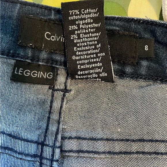 Calvin Klein Jeggings Size 8 regular - Picture 4 of 4